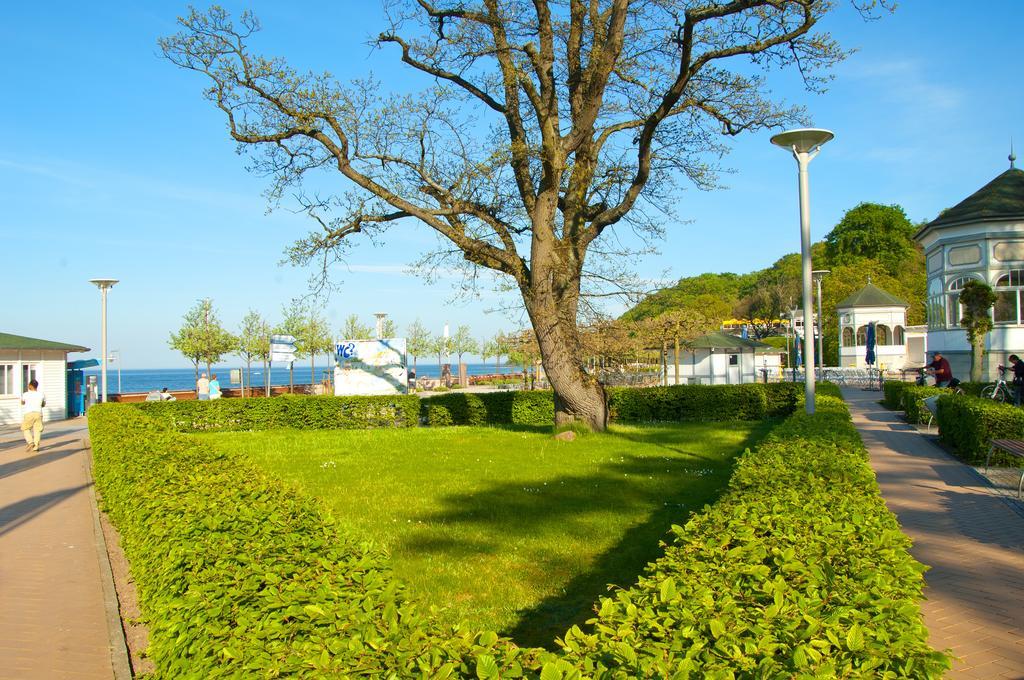 Hotel Ferien Unterm Reetdach In Gohren Goehren  Exterior foto